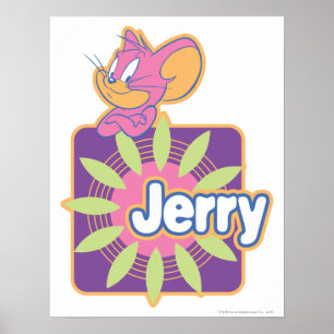 Pôster Jerry Neon Mouse