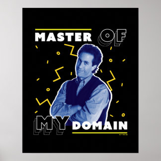 Poster Jerry Seinfeld | Mestre do meu domínio