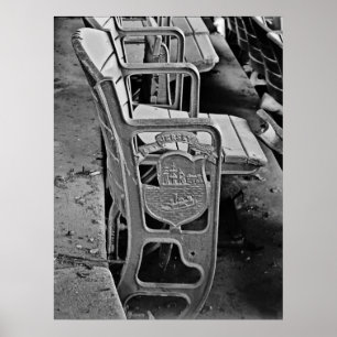 Poster Jersey City velho:  Estádio de Roosevelt