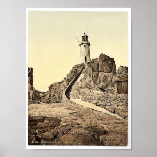 Pôster Jersey, Corbiere Lighthouse, III, Channel Islands,