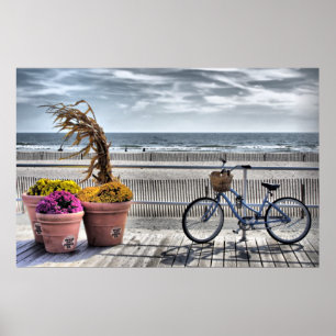 Pôster Jersey Shore Boardwalk HDR