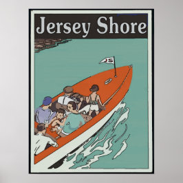 Poster Jersey Shore, Boat Ride,