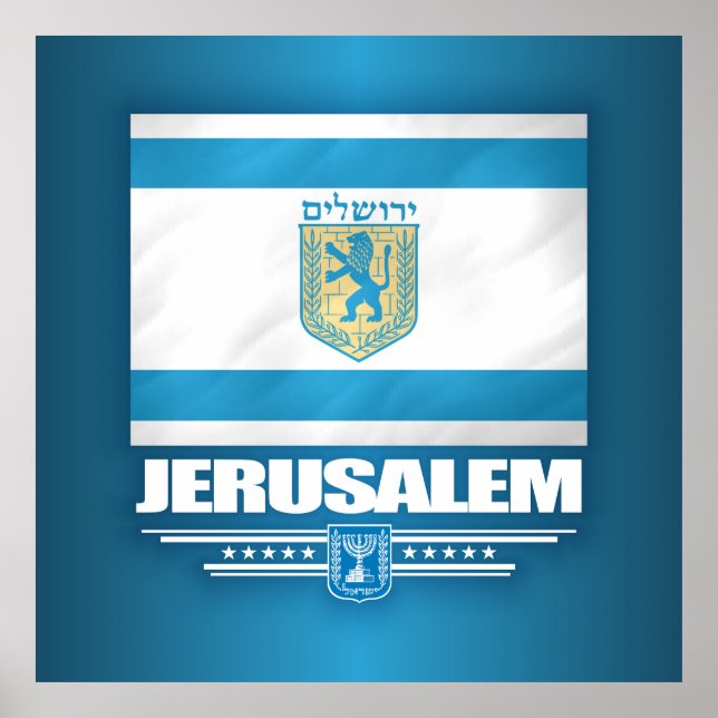 Poster Jerusalém (Frente)