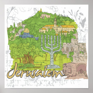 Poster Jerusalém