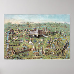 POSTER JERUSALEM ANTIGO