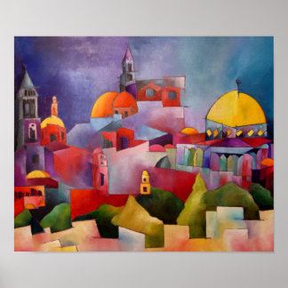 Pôster Jerusalém Dourada