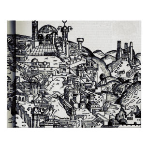 Pôster Jerusalém durante o reinado de Salomão