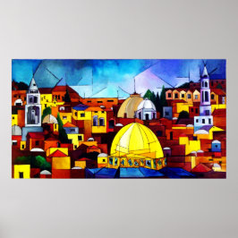 Pôster Jerusalem Heart