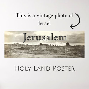 Poster Jerusalém_Início_Vigentista_Século