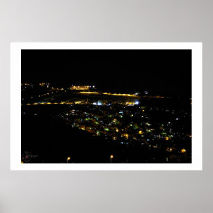 Pôster Jerusalem na noite