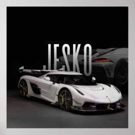 Poster Jesko absolut Cartaz