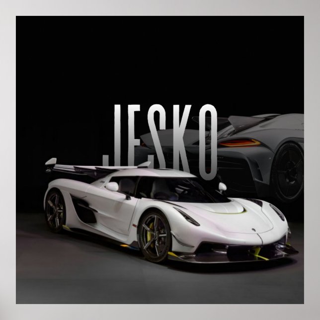 Poster Jesko absolut Cartaz (Frente)