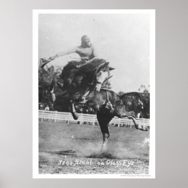 Pôster Jess Stahl em Glass Eye. (Frente)