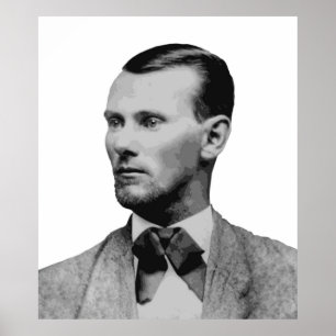 POSTER JESSE JAMES, LEGENDA DE OUTLAR