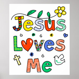 Pôster Jesus ama-me