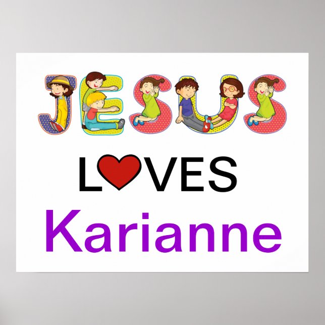 Pôster Jesus ama... - SRF (Frente)