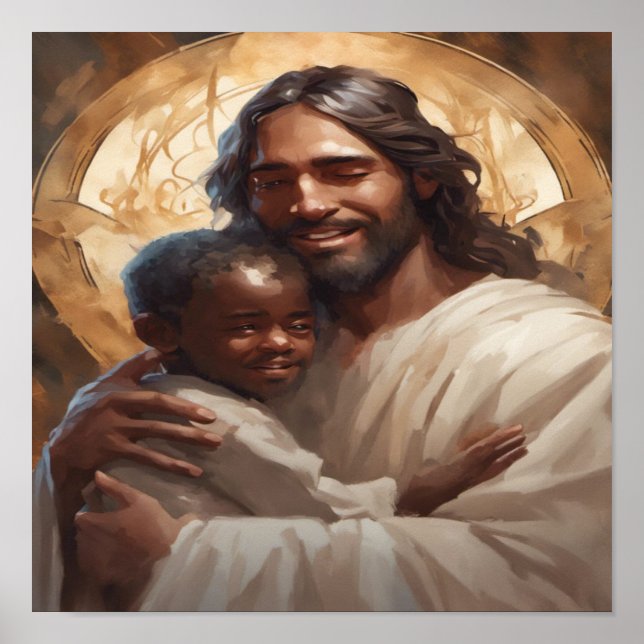 Poster Jesus arte (Frente)