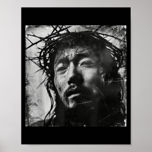 Poster Jesus asiático, Cristianismo, Igreja, Ásia, Jesus