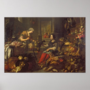 Pôster Jesus at the Home of Martha and Mary 2