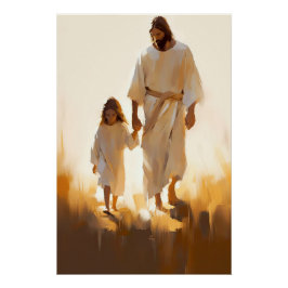 Pôster jesus, bible art, christian