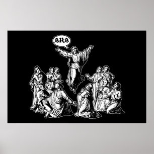 Pôster Jesus BRB lol