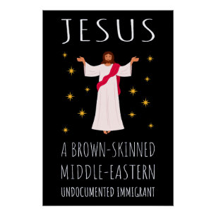 Pôster Jesus Brown, Imigrante Idocumentado