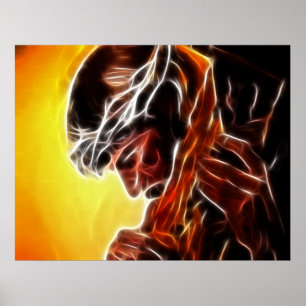 Pôster Jesus Carregando A Cruz