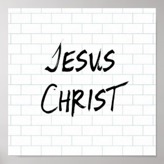 Poster Jesus Christ The Wall