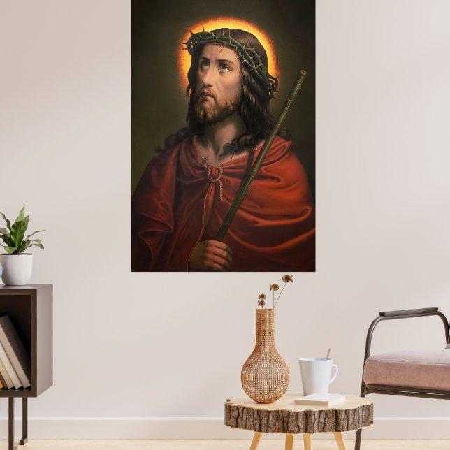 Poster Jesus Cristo com a Coroa de Cornos (Sala de Estar 3)