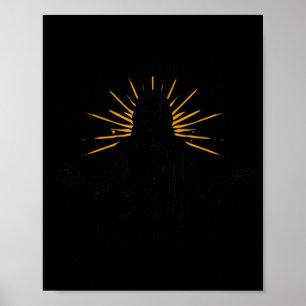 Poster Jesus Cristo Cristão Engraçado Reze - Despreza Tod