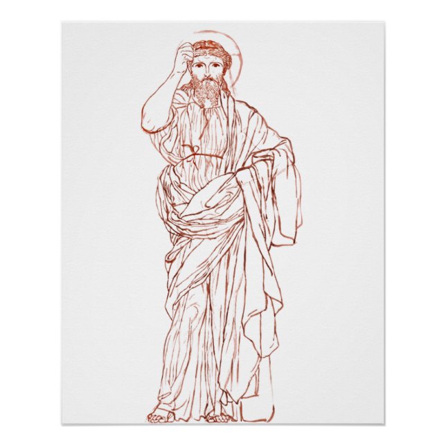 Pôster Jesus Cristo de Nazareth Filho de Deus (Frente)