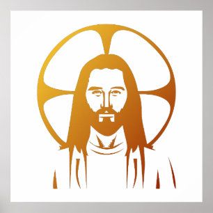 Pôster Jesus Cristo: Deus abençoe você