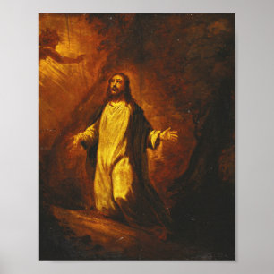 Poster Jesus Cristo em Gethsemane