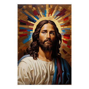Pôster Jesus Cristo - Luz da Fé