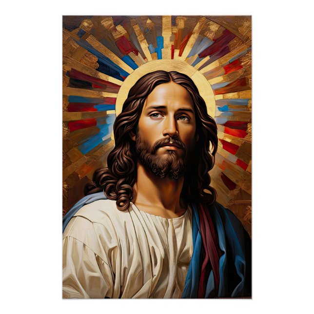 Pôster Jesus Cristo - Luz da Fé (Frente)