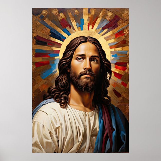 Poster Jesus Cristo - Luz da Fé (Frente)