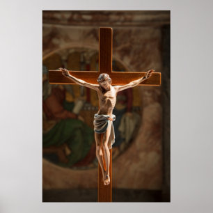 Pôster Jesus Cristo na Cruz