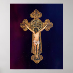 Poster Jesus Cristo Passion Crucifixion Rua Benediction C