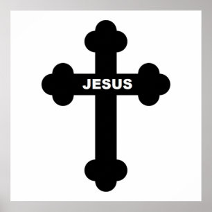 PÔSTER JESUS CROSS