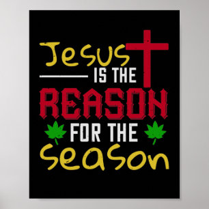 Poster Jesus É A Razão Da Época