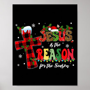 Poster Jesus É A Razão Da Temporada De Natal Xmas