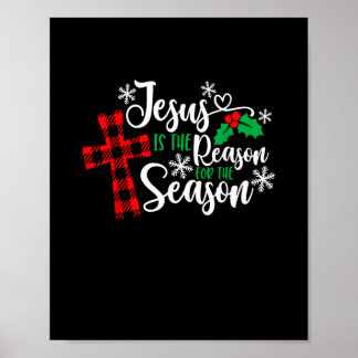 Poster Jesus É A Razão Para A Época Feliz Natal