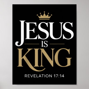 Poster Jesus é Bíblia verso citação cristã