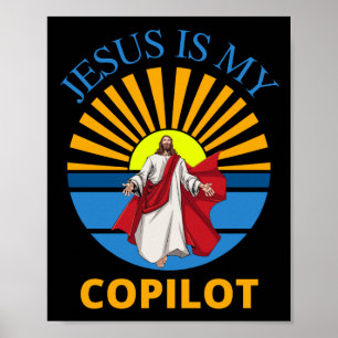 POSTER JESUS É MEU COPILOTO