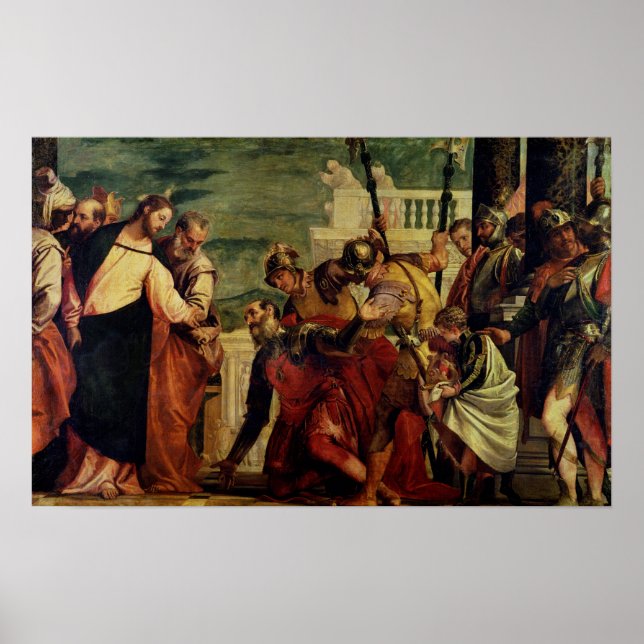 Pôster Jesus e o Centurião (Frente)