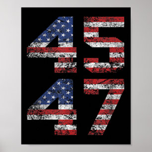 Poster Jesus é o meu salvador é o meu presidente american