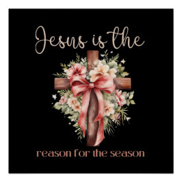 Pôster Jesus é o motivo da travessia de Natal da época