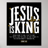 Jesus é o Rei Versículo Bíblico João 14_6 Cristão