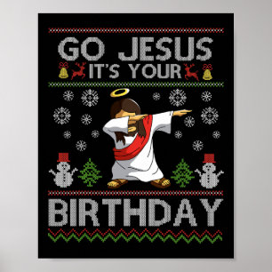 Poster Jesus, é o seu aniversário... a abater o Natal fei