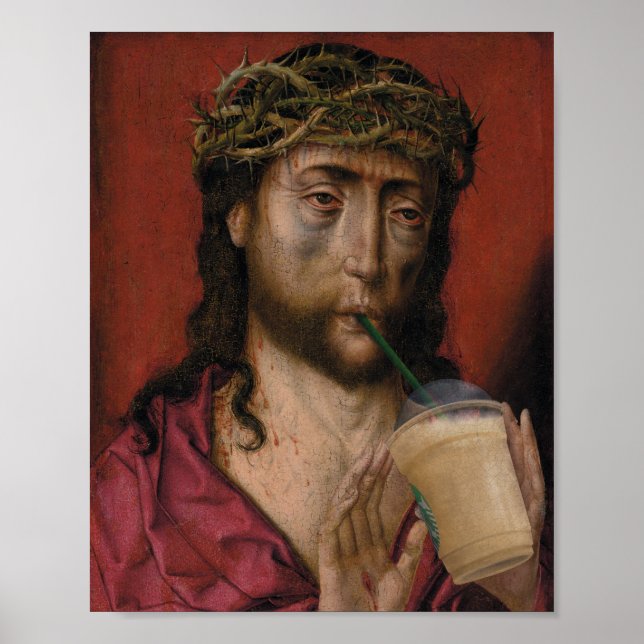 Poster Jesus e uma Sede Duradoura (Frente)